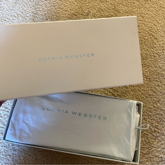 Worn once - Sophia Webster Wifey For Lifey Wedding Flats 36.5 - US 6 - Picture 14 of 15